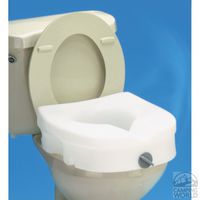 Carex Health Brands B30500 EZ Lock Raised T Seat with No Handles