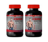 Boost Testosterone Supplement - Stamina Booster for Men - Premium Herbal Supplement - Horny Goat Weed Herbal Supplements - 2 Bottle 120 Capsules