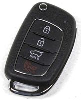 OEM Hyundai 4-Button Keyless Entry Remote Flip Key Fob (FCC ID: TQ8-RKE-4F31, P/N: 95430-2W110)