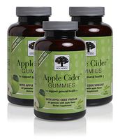 New Nordic Apple Cider Gummies, 60 Count, Pack of 3