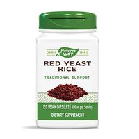 Nature's Way Premium Quality Red Yeast Rice 600 mg, 120 Vcaps