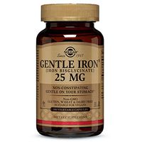 Solgar Gentle Iron 25mg, 90 Vegetable Capsules