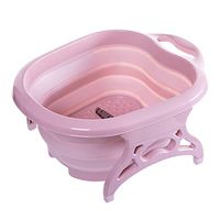 YWILLINK Collapsible Foot Spa Bath Tub with Massaging Rollers Health Care for Tired Sore Feet