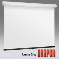 Draper 206175 165IN DIAG LUMA 2 MANUAL MW XT100E 16:10 SCREEN