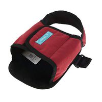 Wheelchair Safety Fixed Shoes Adhesive Strap Pedal Wheelchair Restraint Shoe - Red