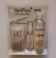 OptiPlus Lens Care Kit Alcohol-Free, Microfiber Cloths, Wipes, Eyeglass Screwdriver