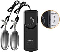 AIWOT-ZDQ Xfg-zx Soft Process Realistic Electric Female Nīpple Clip with Remote Control Wired Breast Clamps V-Î-Brâting Mas-sage，Cosplay Costume Accessory Six Toy