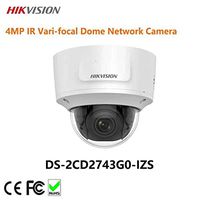 Hikvision DS-2CD2743G0-IZS 4MP IR Vari-Focal Dome Network Camera DS-2CD2742FWD-IZS Upgraded Version 2.8-12mm Motorized Lens Support H.265 IR 50m IP67 Weather Proof IK10 Original English Version