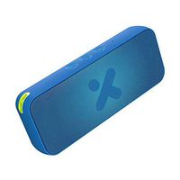 X-mini Xoundbar W - Waterproof Portable Bluetooth Stereo Speaker, IPX7, Loud Volume, Wireless, Built-in Microphone, Lightweight, Mini, for Home/Outdoors/Travel, for iPhone, Android and More (Blue)