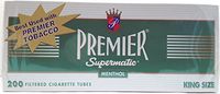 Premier Supermatic Menthol King Size Cigarette Filter Tubes (1)