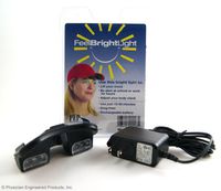 Feel Bright Light Portable Light Therapy Device with Rechargable Battery and Charger