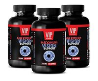 Vision Plus Eye Vitamin and antioxidant - Maximum Vision Support - Lutein Eye Supplements - 3 Bottle 180 Capsules