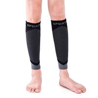 WINOMO Compression Calf Sleeves Nylon Breathable Shin Split Sleeve Protector for Sports