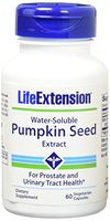 Life Extension Water-Soluble Pumpkin Seed Extract 60 Vegetarian Capsules (Pack of 2)
