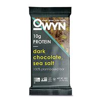 Owyn, Bar Plant Based Dark Chocolate Sea Salt, 1.76 Ounce, 12 Count