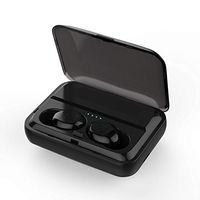 Leoie F9 TWS Bluetooth Earphones V5.0 Wireless Headphone HiFi Earbuds Stereo Bass Headset with Mic Black