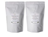 Enema Coffee- Purelife Organic"Air Roasted" - 2 lbs -Specialty Grade Mold Free -Medium Roast Ground - Accepted by Gerson Institute- Buy 2 & Save!