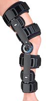 Rolyan Defender Post-Op Knee Brace, Cool Style, Regular Size, Hinged Knee Brace Limits Flexion and Extension, Knee Support for Recovering from Knee Injuries, MCL and ACL Tears, and Torn Meniscus