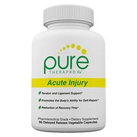 Acute Injury -"Delayed Release" Caps | Tendon & Ligament Support | Convenient Once a Day Clinical Dose | Boosts Tendon Health, Movement & Physical Function | Pharm (90 Capsules)