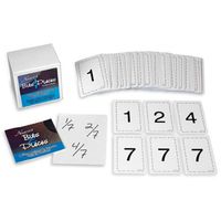 Nasco Bits and Pieces Fraction Game, Grades 4 - 7, For 2-4 Players Or Teams