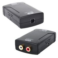 UniqueProductsOnlineTM Optical Toslink to Analog Audio Converter Easy to Use and Install