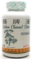 Spleen Channel Tonic Dietary Supplement 500mg 100 Capsules (GUI Pi Tang) B05 100% Natural Herbs