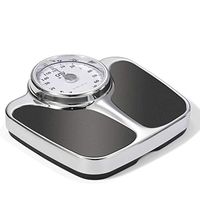 Analog Precision Bathroom Scale - Mechanical Bathroom Scale, Oversized Dial, Easy to Read Analog Dial, Solid Metal Platform, Measuring Weight Up to 330 Pounds