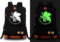 Siawasey Anime Neon Genesis Evangelion EVA Cartoon Laptop Daypack Backpack Shoulder School Bag