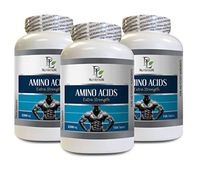 Workout Supplements for Men Pills - Amino ACIDS 2200mg - Extra Strength - l-lysine with l-arginine - 3 Bottles 450 Tablets