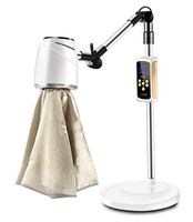 Leawell Chinese Herb Moxa Wool Moxibustion Device Electric Heat Smokeless Red LED Light for Pain Relief (AJ02 White（with Remote）, Normal Size)