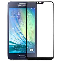 JUNXI Phone case Phone Cover for Oppo A3 (Black) Front Screen Outer Glass Lens (Color : Black)