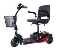Shoprider - Dasher 3 - Portable Travel Scooter - 3-Wheel - Red