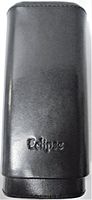 1 Eclipse Brand S Series Luxury Black Leatherette Cigar Case S3361-BK