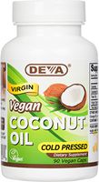 Deva Nutrition Vegan Virgin Coconut Oil Capsules, 90 Count