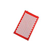 Acupressure Mat Chinese Traditional Acupuncture Mat Shakti Mat Massager Device Massage Cushion for Yoga,RED