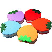 TONSEE 1pc Cute Contact Lens Case Travel Kit Holder with Mirror (Color Random)