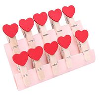 Elevin(TM) 👍👍 10 Pcs Clips Wall Deco DIY Creative Frame with Mini Colored Clothespins