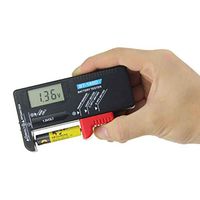 F-blue BT-168D Digital Battery Tester Volt Checker 9V 1.5V Button Cell Rechargeable AAA AA C D Universal Battery Test