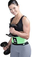 Tecnomed Aerobics Waist Trainer Belt Body Shaper Faja for an Hourglass Shaper Green Medium