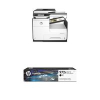 HP PageWide Pro All-in-One Color Printer with 2-Sided Duplex Printing & Print Security with HP Black High Yield Original PageWide Cartridge for HP PageWide Pro