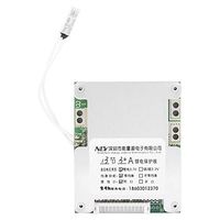 Keenso 13S 30A Lithium Battery Protection Board, 3.7V Multi-Protectional Lithium Battery Charging Board BMS PCB Lithium Cell Management IC BMS PCB Board with Balance Charging