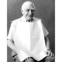 Banta Tidi Bib Encore Adult Geriatric 18X30 Wh Tissur/Poly W/Ties Clothing Protector - Case of 150