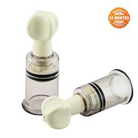 zinnor Full Body Massage Cups Vacuum Twist Cupping Device Nipple Enhancer & Enlargement (2 Cups)