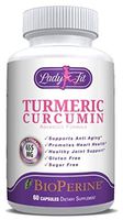Lady Fit - Turmeric Curcumin Natural Non GMO with Bioperine Joint Pain Relief. Anti-Inflammatory, Antioxidant Supplement