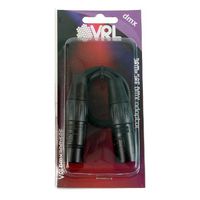 Elite Core VRL VRLDMX3PM5PF 3-Pin Male to 5-Pin Female DMX Adapter