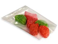 Biodegradable 1.6 Mil Cello - Compostable 3-1/2x5-1/2" Bags Clear 1.6 mil Cellophane Bags (5 Packs; 100 Bags Per Pack) - WRAPS-NHB35