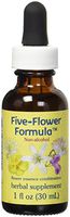 Flower Essence Services Five Flower Formula in Glycerin, 1 Ounce