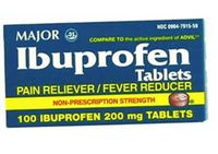Major Ibuprofen Caplets, 200mg, 100ct