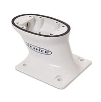 Seaview AFT Rake 5" Tall Radar Mount, White, PMA-57-M1