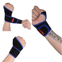 Soft Elastic Wrist Wrap Brace,Gym Wrist Strap Guard,Comfortbale Recovery Helper for Wrist Arthritis, Daily Wear,One size,Wrist Stabilizer with Thumb Loops Fit Anyone Left and Right